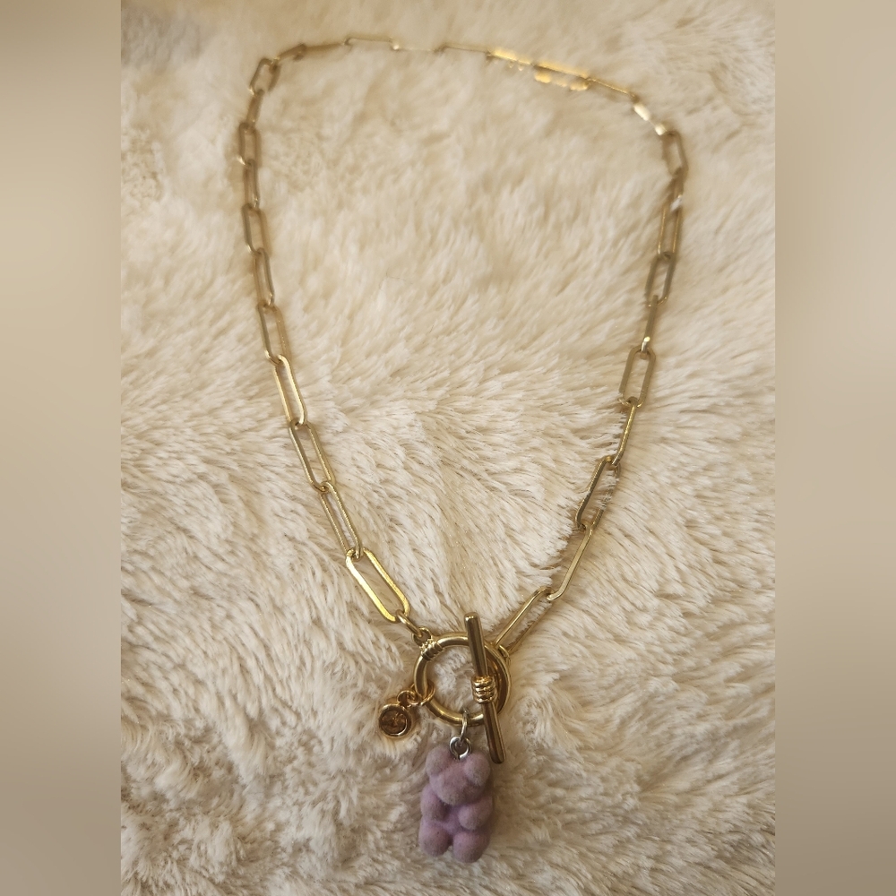 Gummy Bear Necklace with Toggle Clasp